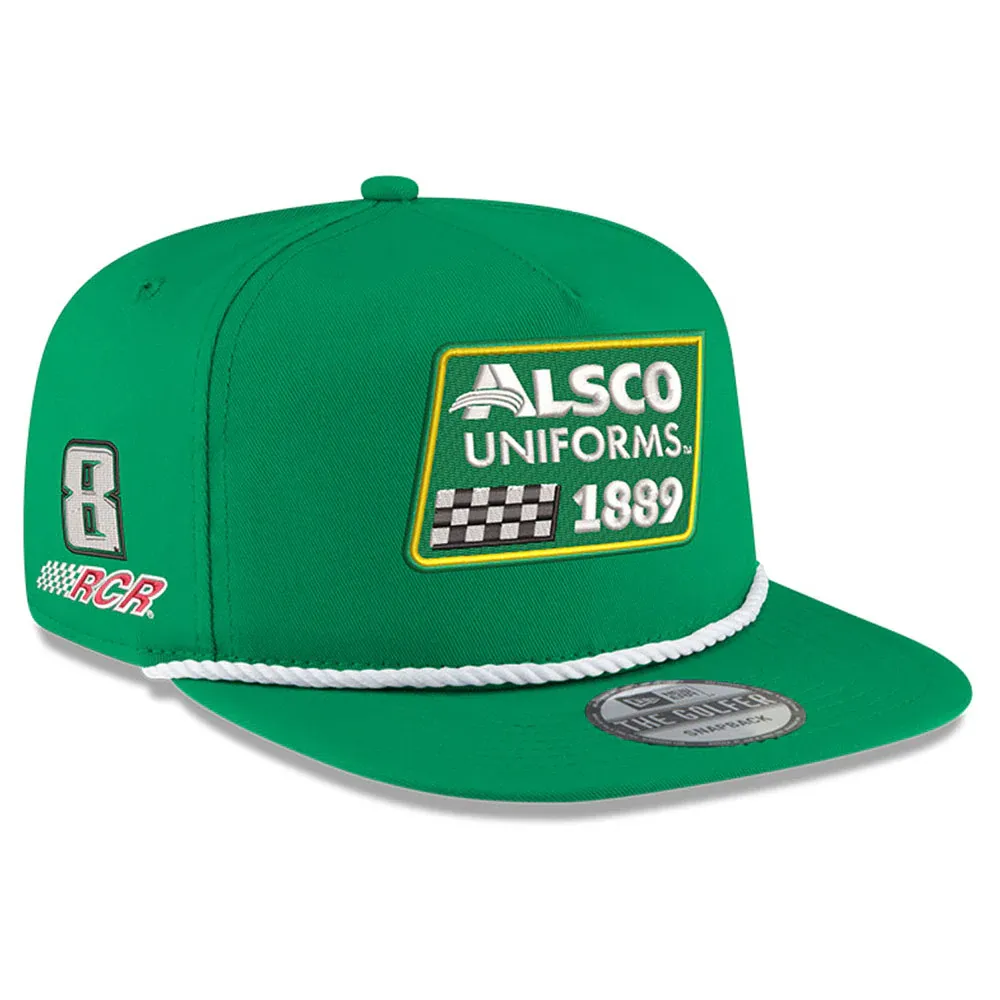 Lids Kyle Busch New Era Alsco Uniforms Golfer Snapback Adjustable Hat -  Kelly Green