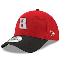 Men's New Era Scarlet/Black Kyle Busch 9FORTY Number Adjustable Hat