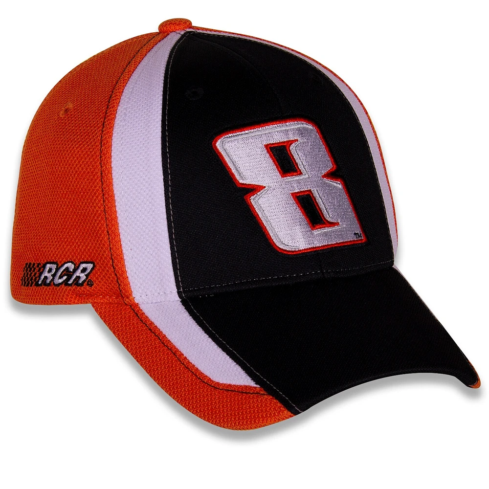 Men's Richard Childress Racing Team Collection Black/White Kyle Busch Restart Adjustable Hat