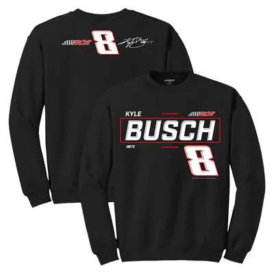 Kyle Busch Richard Childress Racing Team Collection 2-Spot Pullover Sweatshirt - Black