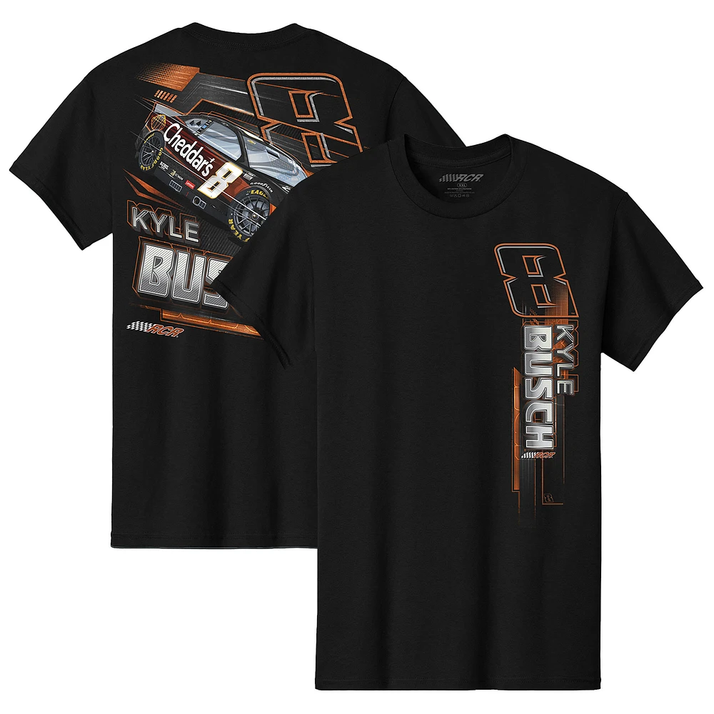 Men's Richard Childress Racing Team Collection  Black Kyle Busch Cheddar's Car T-Shirt