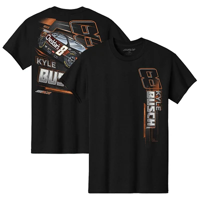 T-shirt noir pour hommes, collection Richard Childress Racing Team, Kyle Busch Cheddar's Car