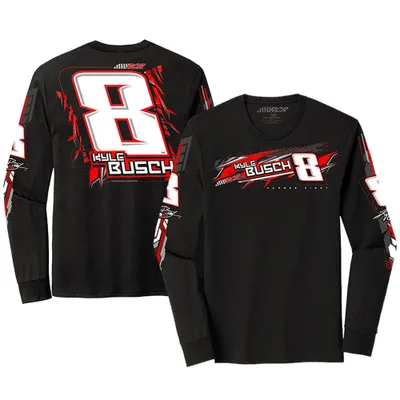 Kyle Busch Richard Childress Racing Team Collection Extreme Long Sleeve T-Shirt - Black