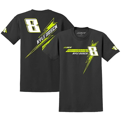 T-shirt style de vie Kyle Busch noir la collection Richard Childress Racing Team pour hommes