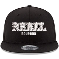 Men's Richard Childress Racing Team Collection  Black Kyle Busch Rebel Bourbon 9FIFTY Snapback Hat
