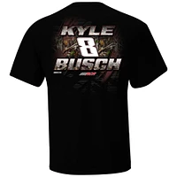 Men's Richard Childress Racing Team Collection  Black Kyle Busch Rebel Bourbon Camo T-Shirt
