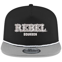 Casquette Snapback noire Kyle Busch Rebel Bourbon Golfer de la collection Richard Childress Racing Team pour hommes