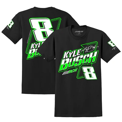 T-shirt noir Kyle Busch Xtreme de la collection Richard Childress Racing Team pour hommes