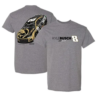 Kyle Busch Richard Childress Racing Team Collection BetMGM Car T-Shirt - Heather Gray