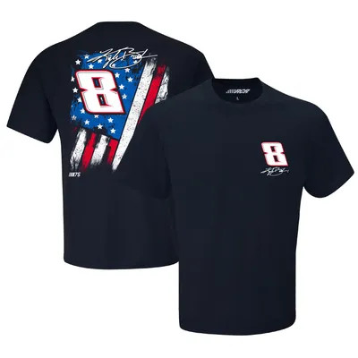 Kyle Busch Richard Childress Racing Team Collection Exclusive Tonal Flag T-Shirt - Navy