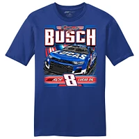 Men's Richard Childress Racing Team Collection Royal Kyle Busch Car T-Shirt