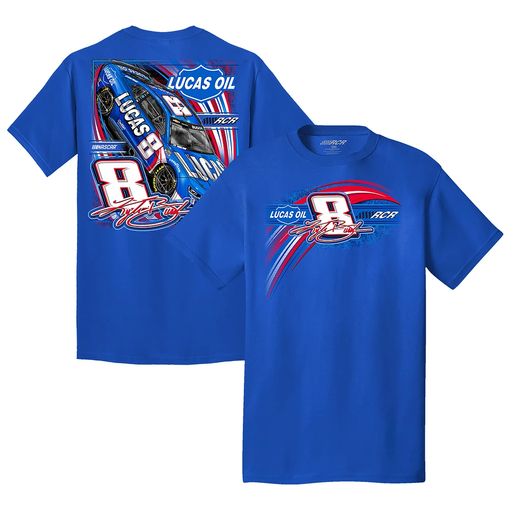 Men's Richard Childress Racing Team Collection Royal Kyle Busch Lucas Oil Car T-Shirt