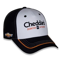 Men's Richard Childress Racing Team Collection  White/Black Kyle Busch Cheddars Uniform Adjustable Hat