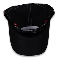 Men's Richard Childress Racing Team Collection  White/Black Kyle Busch Cheddars Uniform Adjustable Hat