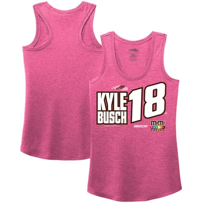 Kyle Busch Joe Gibbs Racing Team Collection Women's Racerback Tank Top