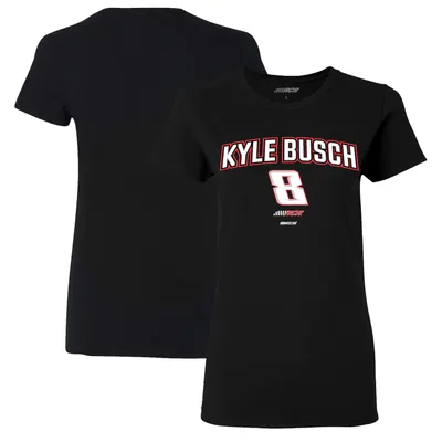 T-shirt noir Kyle Busch Rival de la collection Richard Childress Racing Team pour femmes