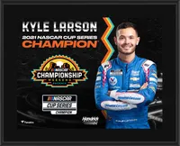 Kyle Larson 10.5" x 13" 2021 NASCAR Cup Champion Sublimated Plaque