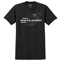 Men's Hendrick Motorsports Team Collection  Black Kyle Larson Tonal Tri-Blend T-Shirt