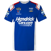Men's Hendrick Motorsports Team Collection  Blue Kyle Larson Hendrickcars.com Uniform T-Shirt