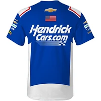 Men's Hendrick Motorsports Team Collection  Blue Kyle Larson Hendrickcars.com Uniform T-Shirt