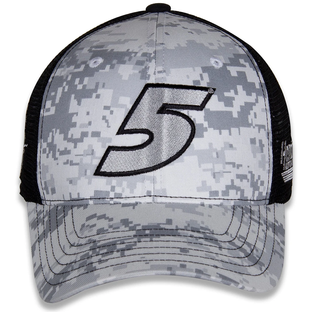 Men's Hendrick Motorsports Team Collection  Camo Kyle Larson Digital Adjustable Hat