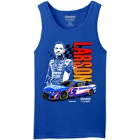 Men's Hendrick Motorsports Team Collection Deep Royal Kyle Larson  Hendrickcars.com Tank Top