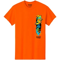 Men's Hendrick Motorsports Team Collection Orange Kyle Larson  Neon Name & Number T-Shirt