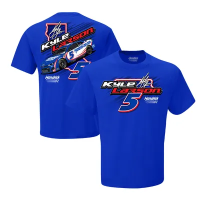 Kyle Larson Hendrick Motorsports Team Collection Hendrickcars.com Horsepower T-Shirt - Royal