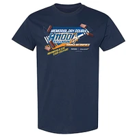 Men's Hendrick Motorsports Team Collection White Kyle Larson HendrickCars.com H1100 Car T-Shirt
