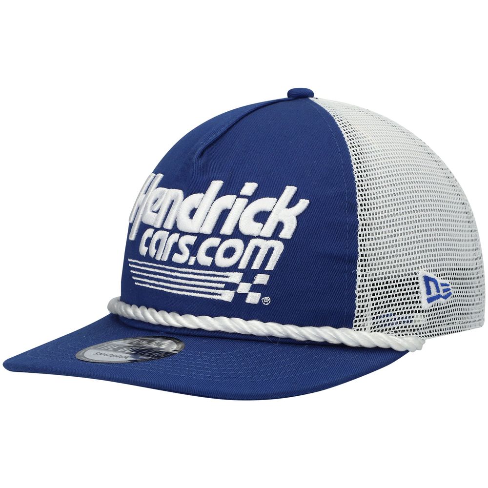 Men's New Era Royal/White Kyle Larson Golfer Snapback Hat
