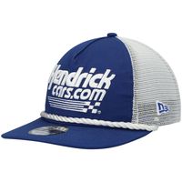 Men's New Era Royal/White Kyle Larson Golfer Snapback Hat