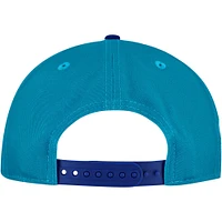 Men's New Era Teal/Royal Kyle Larson HendrickCars.com Golfer Snapback Hat