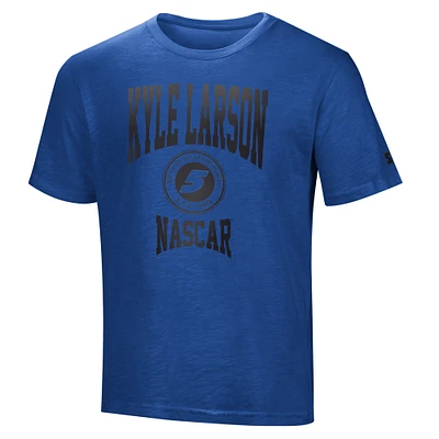 T-shirt bleu Starter Kyle Larson Scout pour homme