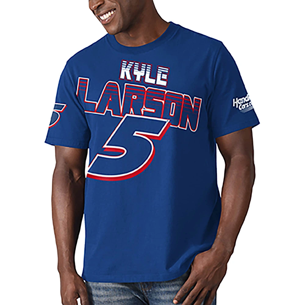 T-shirt des équipes spéciales Starter Royal Kyle Larson pour hommes