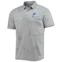 Men's Tommy Bahama Gray Kyle Larson Miramar Blooms Polo