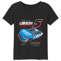Toddler Hendrick Motorsports Team Collection  Black Kyle Larson Car T-Shirt