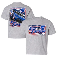 Youth Hendrick Motorsports Team Collection Heather Gray Kyle Larson Hendrickcars.com Car T-Shirt