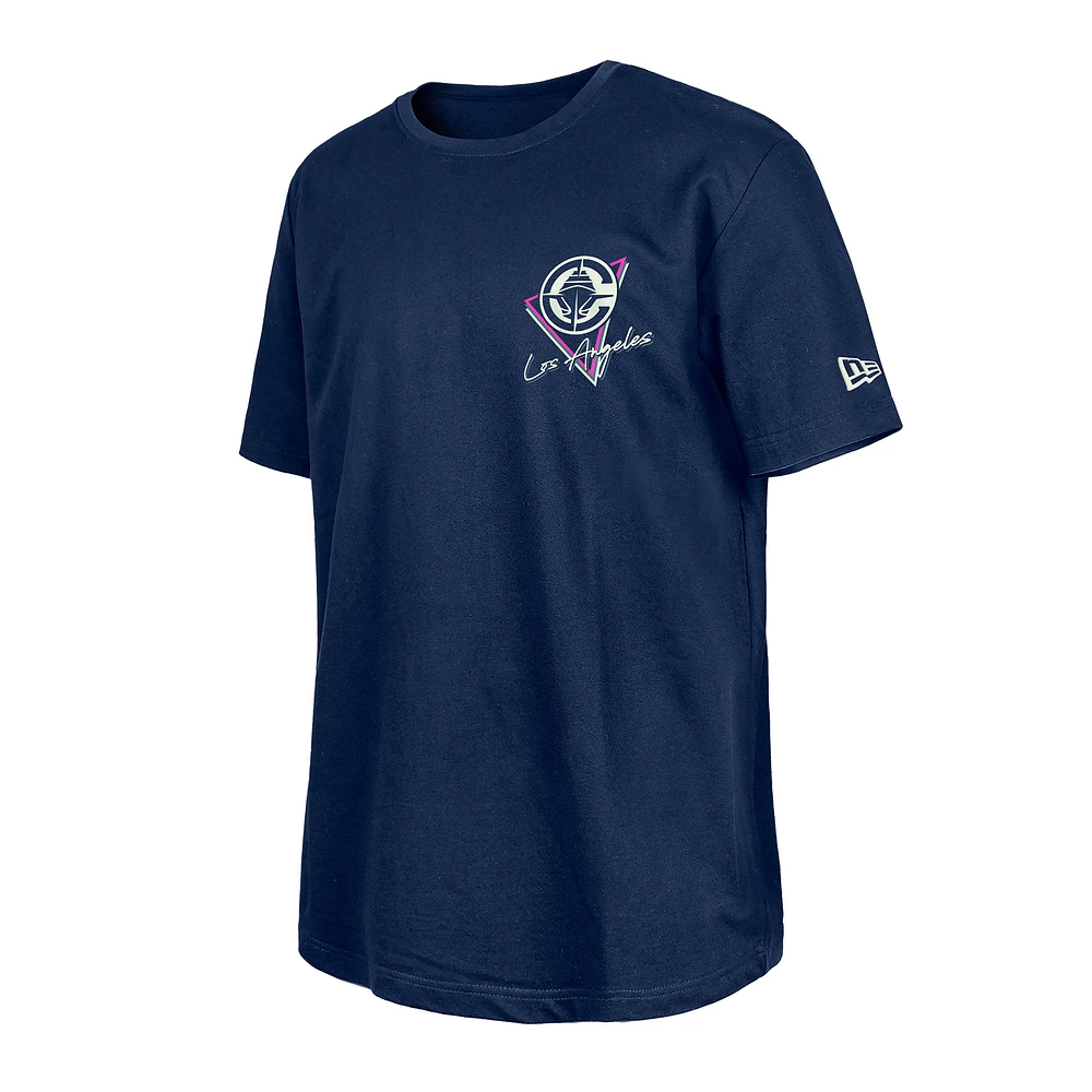 T-shirt phosphorescent bleu marine LA Clippers de New Era