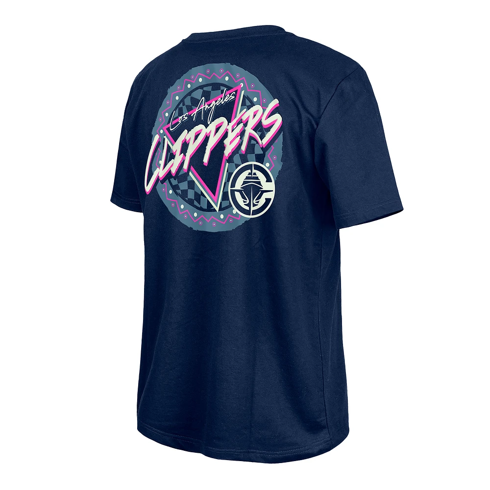 T-shirt phosphorescent bleu marine LA Clippers de New Era