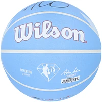 James Harden LA Clippers Autographed Wilson City Collector Basketball 