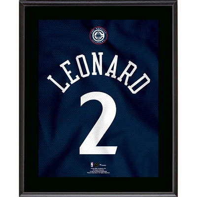 Kawhi Leonard LA Clippers 10.5" x 13" Jersey Number Sublimated Player Plaque