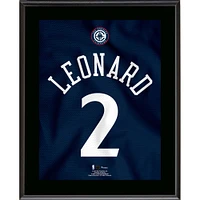 Kawhi Leonard LA Clippers 10.5" x 13" Jersey Number Sublimated Player Plaque