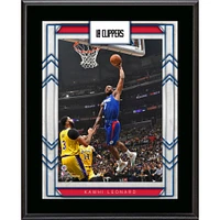 Kawhi Leonard LA Clippers 10.5" x 13" Sublimated Player Plaque