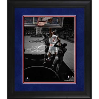 Photographie encadrée de 11" x 14" de Kawhi Leonard LA Clippers - Signature en fac-similé