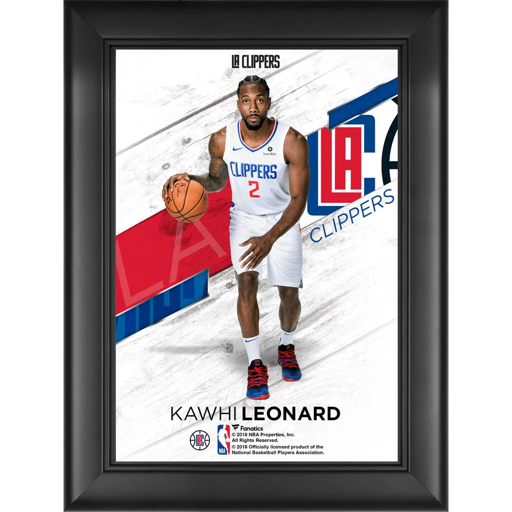 Lids Kawhi Leonard LA Clippers Fanatics Authentic Framed 5 x 7