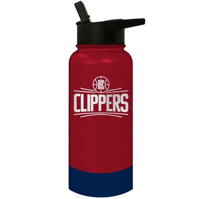 LA Clippers 32oz. Logo Thirst Hydration Water Bottle