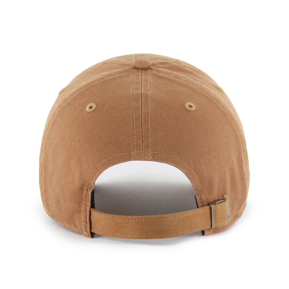 Casquette ajustable Camel Ballpark Clean Up des LA Clippers pour homme '47 Tan