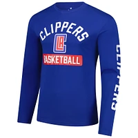 Men's Fanatics  Royal LA Clippers Long Sleeve T-Shirt