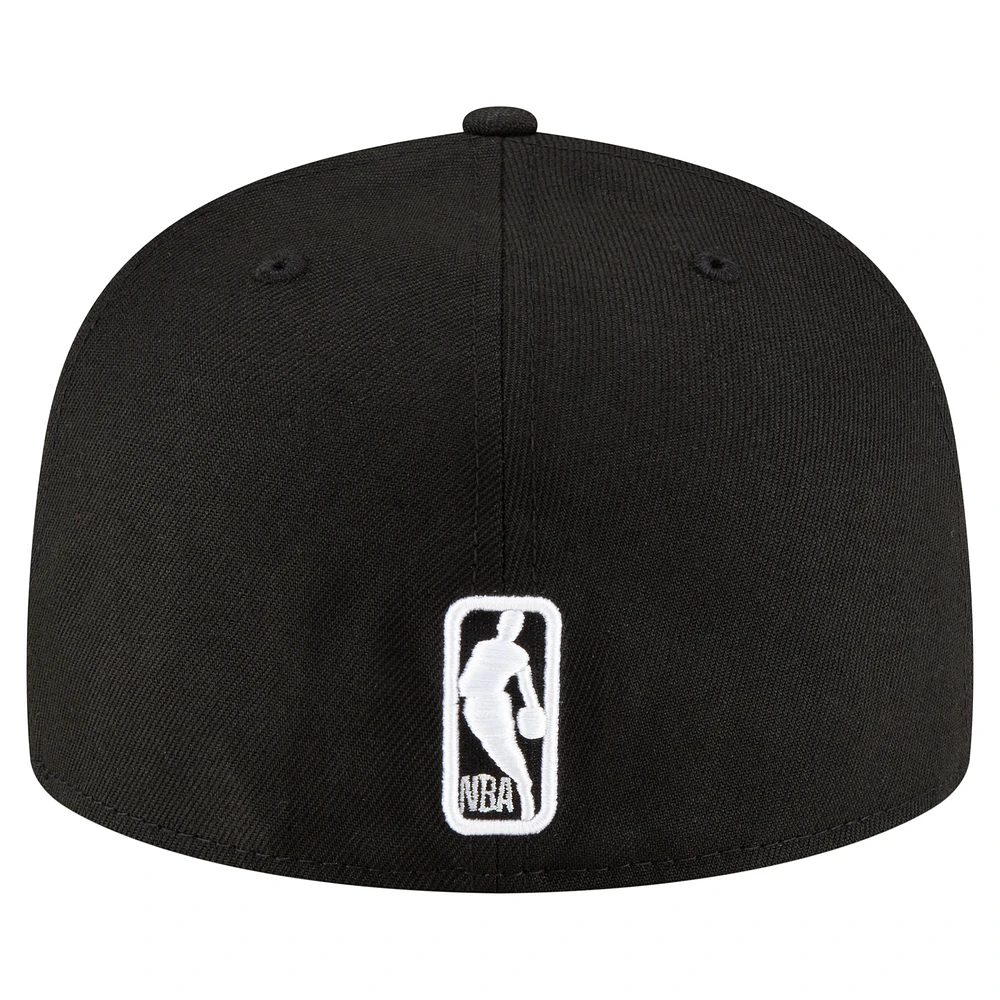 Casquette ajustée 59FIFTY LA Clippers noire New Era pour homme