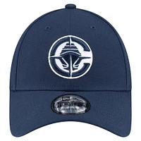 Casquette ajustable New Era bleu marine LA Clippers The League 9FORTY pour homme